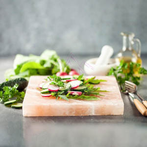 แผ่นย่างเกลือหิมาลัยบริสุทธิ์100% ผลิตตามสั่งแผ่นย่างขนาด1.5x8x12นิ้วดีไซน์ทันสมัยงานทำมือในครัวในปากีสถาน - Product Image 5