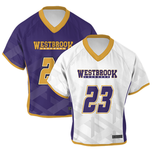Sublimación personalizada Lacrosse uniforme Jersey Penny Shorts hombres mujeres Reversible caja campo entrenamiento OEM ODM servicio camiseta de fútbol - Product Image 5