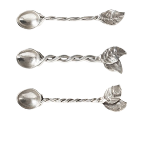 Cuillère à thé et café de luxe avec poignée en métal Cuillère à dîner classique en acier inoxydable pour couverts à café et à thé - Product Image 2