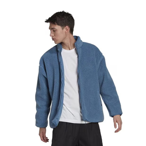 Sudadera de lana suave personalizada ODM OEM para clima frío Sudadera clásica con cremallera completa para hombres - Product Image 4