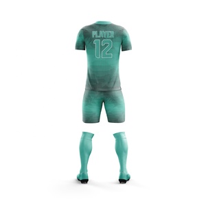 Último Diseño, Colores y Logotipos Personalizados, Conjuntos de Uniformes de Fútbol para Hombre Adulto, Ligeros y Transpirables, 100% Poliéster - Product Image 4