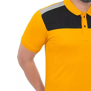 Polos ajustados para hombre con diseño de logotipo personalizado, patrón sólido transpirable, precio al por mayor de fábrica para ropa informal OEM ODM - Product Image 5