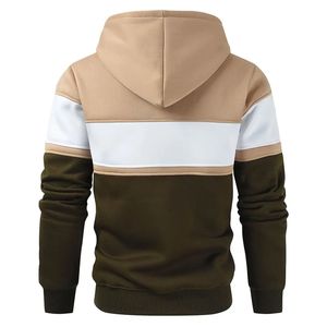 Hombres sólido invierno 100% algodón pesado personalizado Streetwear Sudadera con capucha con ajuste Regular diseño al por mayor - Product Image 5