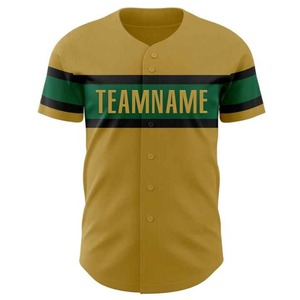 Camisetas de uniforme de béisbol baratas personalizadas para hombre, ropa deportiva de sublimación al por mayor con opción de talla grande, camiseta de béisbol de más colores - Product Image 2