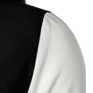 Chaqueta universitaria para hombre con mangas de cuero Pu, chaquetas de invierno y otoño para hombre, parche bordado personalizado o diseño personalizado - Product Image 4