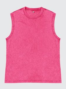 Camiseta sin Mangas para Hombre de Alta Calidad, Estilo Moderno, Lavado Ácido, Diseño Nuevo 2025, Personalizable, Transpirable, Talla Grande, para Gimnasio, por Bearfit - Product Image 4