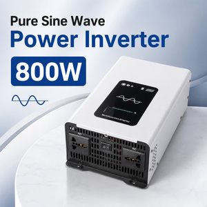 Convertisseur d'énergie solaire à onde sinusoïdale pure 12V 24V 48V 60V 72V 800W vers AC110V 220V pour usage <span class=keywords><strong>automobile</strong></span>, solaire, domestique et industriel - Product Image 1