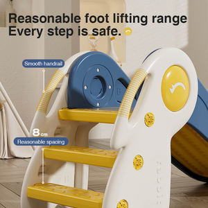 Tobogán independiente de plástico HDPE portátil para niños, tobogán para interior, parque infantil, tobogán para niños pequeños, jardín - Product Image 5