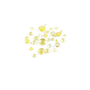 Natural Bangkok Yellow Sapphire Calibrated <b>Rounds</b> 4mm 5mm Various Including Asscher Brilliant Radiant Oval Marquise <b>Cushion</b> Cut - Product Image 1
