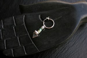 Boho ต่างหูลูกปัดด้วยการออกแบบสีฟ้าครามแอนดี้ cascading Fringe, เครื่องประดับของขวัญที่ไม่ซ้ำกัน - Product Image 4