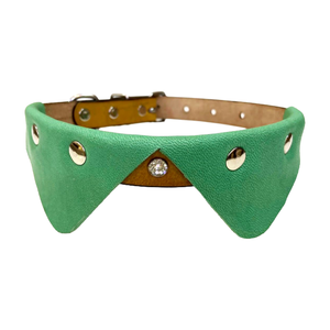 Collar de Perro Ajustable de Cuero Genuino Trenzado, Cómodo, Hecho a Mano, Producción Ética para Tiendas de Mascotas y Compradores de Exportación, Mejor Precio - Product Image 1
