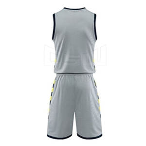 Vêtements de sport confortables hommes basket-ball uniforme matériel Durable hommes basket-ball uniforme 2025 - Product Image 2