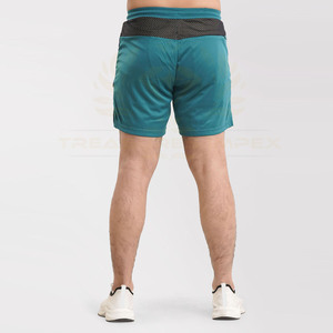 Short en maille vierge de haute qualité personnalisé pour hommes basket-ball vierge été cordon extérieur imperméable respirant short en maille - Product Image 5