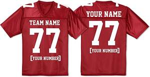 Camisetas de Fútbol para Hombre Golden Weather, Manga Corta, Absorbentes de Humedad, Nombre y Número del Equipo Personalizados, GW-FJ-1129 - Product Image 4