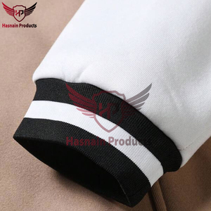 Chaqueta recortada alta de hombre de fabricante OEM soporte de invierno Chenille bordado escuela estampado Streetwear Varsity béisbol personalizado - Product Image 3