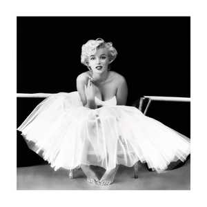 Impresión Artística de Marilyn Monroe, Imagen Icónica de Bailarina de Ballet - Product Image 1