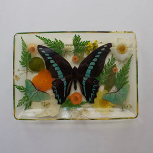 Porte-savon en résine de conception populaire plateau en gros hôtel carré porte-savon en résine fait main à bas prix - Product Image 1