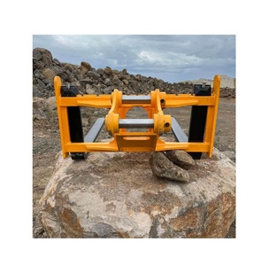 Fourches à palettes réglables de 1.5 tonnes pour excavatrices de 1 à 4 tonnes Nouveaux composants de base de conception Pompe à moteur incluse pour les industries de la construction - Product Image 2