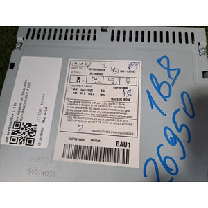 HYUNDAI AUTHORADIUM i10 2a Serie 96170 B90004X G4LA (11>13) - Product Image 4