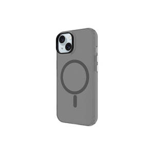 Funda Rígida Transparente Esmerilada Compatible con Magsafe para iPhone 15 Plus 14 Plus 13 Pro Max - Logotipo Amarillo - Product Image 4