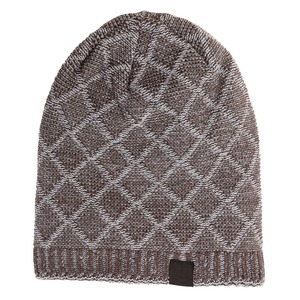 Bonnet tricoté tendance unisexe pour l'hiver, 100% acrylique, personnalisable avec logo, nouveau style, vente en gros, meilleure qualité - Product Image 1