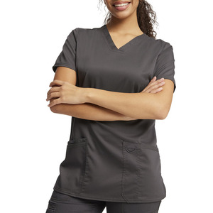 Nouveaux ensembles de blouses médicales pour femmes, personnalisables, imperméables, en spandex extensible, uniformes de clinique pour médecins, vêtements pour femmes - Product Image 5