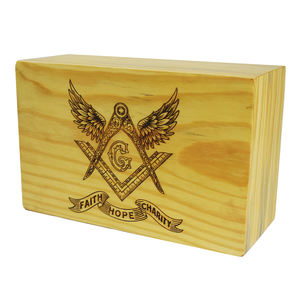 Urne en palissandre exquise faite à la main pour cendres humaines Urnes maçonniques en bois Urne funéraire pour cendres adulte 250 Cu/in) par AYAANS - Product Image 5