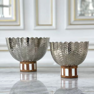 Best Quality Luxury Metal Serving <b>Bowl</b> Decorative <b>Bowl</b> Perfect for Serving Fruits Snacks or as a Table Centerpiece <b>Bowl</b> at Bulk - Product Image 4