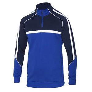 Camisas de media cremallera para hombre, camisas cómodas informales de manga larga a la moda, proveedor al por mayor de OEM y ODM, atuendo elegante directo de fábrica - Product Image 5