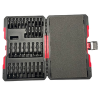 Ensemble d'outils multifonctionnels professionnels de 50 pièces, adaptateur de douille, porte-embouts, embouts de tournevis, étui rigide, construction en acier S2 OEM
