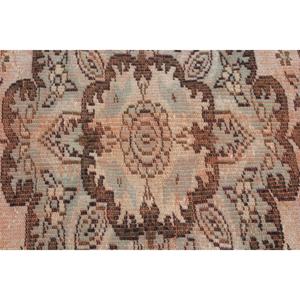 5.9x8.6 ft Rug, Turkish Vintage Large Rug, <b>Brown</b> <b>Wool</b> Rug - Product Image 5