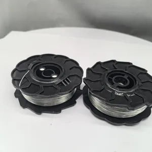 Fil de ligature en acier à faible teneur en carbone Q195 électrogalvanisé DTR180 WL898 0,8 mm, 100 m, certifié ISO CE, 42-47 KG/CM2 - Product Image 2