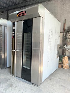 Moteur en nouvel état Garantie 1 an Produit chaud 2025 Boulangerie 380V Moteur de qualité du Vietnam Four rotatif à 16 plateaux - Product Image 4