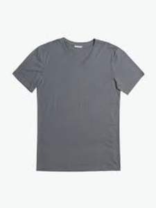 T-shirt personnalisé en coton biologique surdimensionné pour hommes, motif vierge à séchage rapide, grande taille avec impression personnalisée, manches courtes - Product Image 4