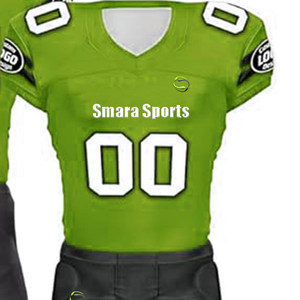 Uniforme de fútbol americano transpirable hecho en poliéster 100%, el último diseño a precio razonable, bajo MOQ, ropa de fútbol americano - Product Image 3