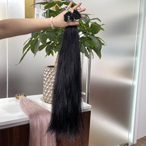 Prix de gros Extensions de cheveux humains pré-collées de haute qualité Super Double Drawn Cuticule I Tips de l'usine du Vietnam - Product Image 2