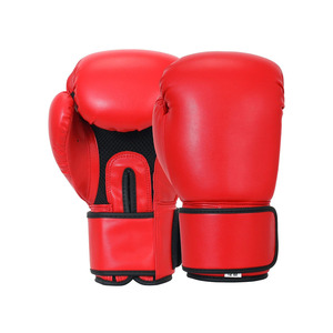 Guantes de Boxeo de Cuero de Alta Calidad con Logotipo Personalizado de Fábrica al por Mayor, Guantes de Boxeo Profesionales, Guantes de Entrenamiento de Kickboxing - Product Image 1