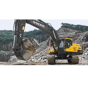 Excavadora de cadenas Volvo EC380D EC380DL usada, excavadora de servicio pesado de 38 toneladas para minería, canteras y maquinaria de construcción - Product Image 3