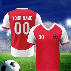 Uniforme de Fútbol Americano Transpirable, Corto, con Estampado Sublimado, Talla Grande para Adultos - Product Image 1