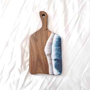 Planche à découper en bois de résine solide avec des matériaux en bois d'acacia et en bois de manguier offrant une surface d'équilibre exceptionnelle - Product Image 5