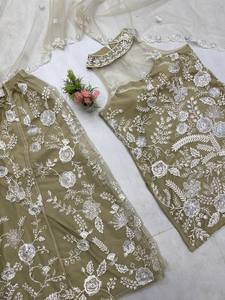 COLECCIÓN SUPER NAVRATRI 2025 DEL FESTIVAL GARBA JOVEN CHICA Y MUJER LLEVAN KURTY EN COLORES DE MODA - Product Image 3