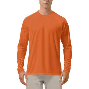 Vêtement de compression athlétique à manches longues léger, respirant, extensible, anti-UV, à séchage rapide, durable, pour l'entraînement de MMA - Product Image 1