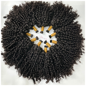 Michair Venta al por mayor Vietnam Hair 10 "-30" Longitud para Curl Curly Virgin Extensiones de cabello humano a granel - Product Image 1