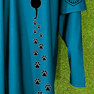 Long Sleeve Islamic Women Modest Hijab Plus Size Waterproof Thobe 2-Piece <b>Set</b> Full Coverage Swimwear - Product Image 4