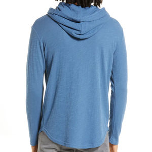 OEM Hombres Sudadera con capucha Conjunto Sudadera 50 Algodón 50 Poliéster Manga larga Impreso Oversize Pullover Sudadera con capucha Venta al por mayor Negro transpirable - Product Image 6