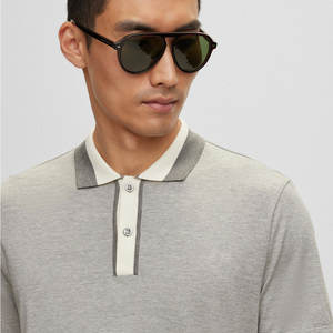 Vente en gros personnalisé Coton Polyester Hommes Polo Chemise Décontractée Slim Fit Nouveau Design Hommes Polo Chemises Chemise Avec Logo Personnalisé - Product Image 5