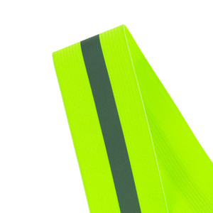 Chaleco Reflectante de Alta Visibilidad AG590, Ajustable, de Poliéster y PVC, Personalizable, Cinturón Reflectante de Seguridad Vial con Logotipo Personalizado - Product Image 4