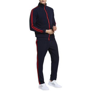 Venta al por mayor 2023 de diseño personalizado de los hombres de talla grande transpirable chándal de invierno de moda de color sólido con logotipo ligero - Product Image 4