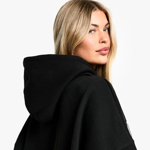 Sudadera con capucha de gran tamaño personalizada con estampado de corazón de la ciudad de Nueva York para mujer, Sudadera con capucha transpirable antiarrugas para gimnasio y ropa de calle para mujer - Product Image 2
