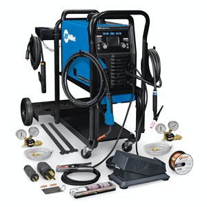 Millerr multimaticc 220 ac/dc multiProcesss welderr 907757 versatilee porttablle ประสิทธิภาพสูงสำหรับ mitg/tig stickk - Product Image 1